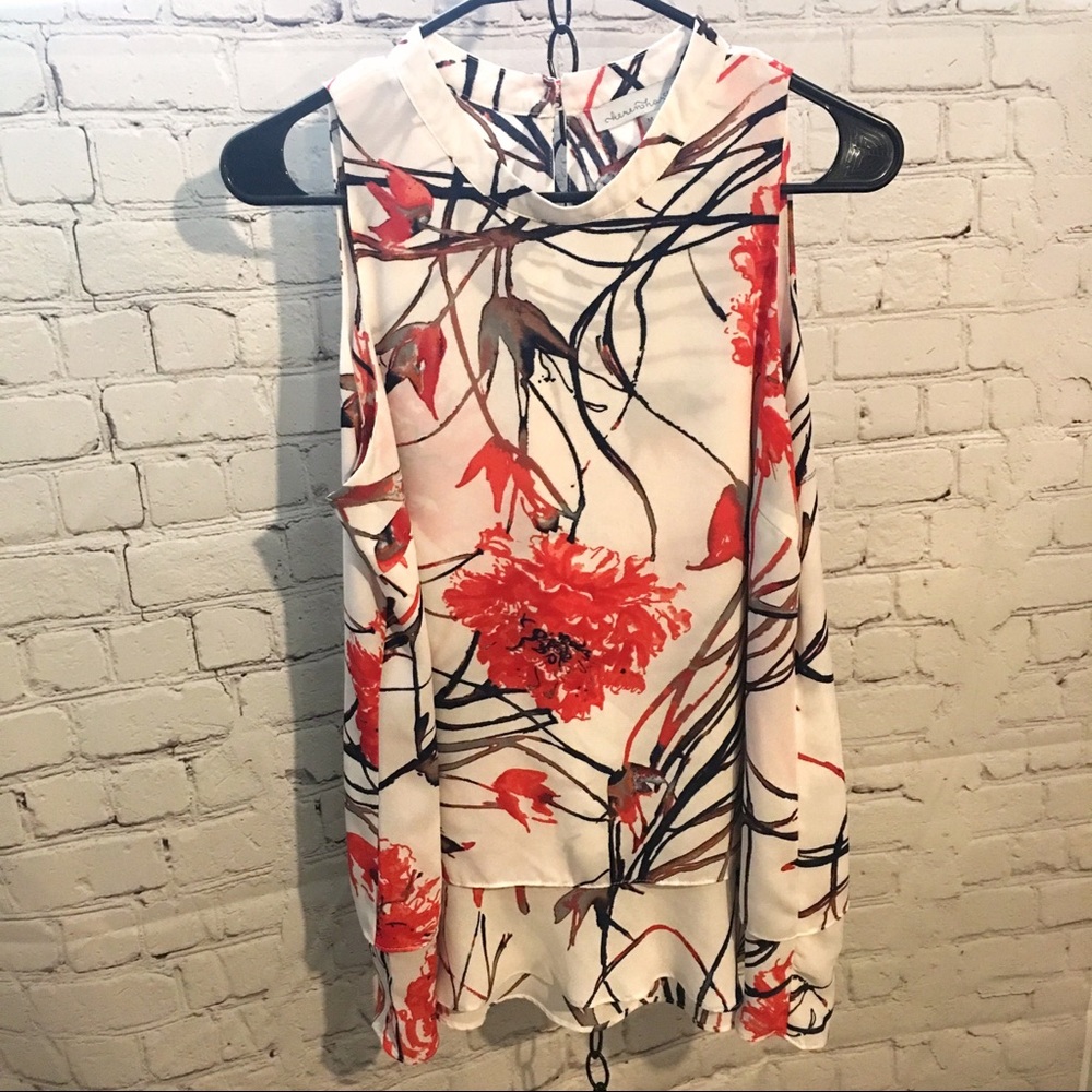 Karen Hart White Blouse